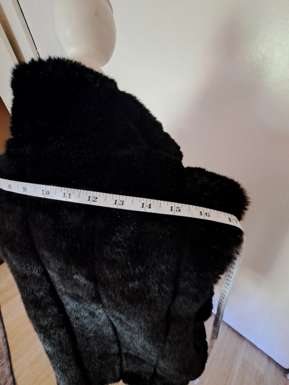 Black Faux Fur Vest - Women Jackets & Coats - Picture 5 of 9